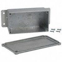 BOX ALUM BLACK 4.38L X 2.38W