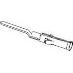 Female Signal Terminal, Tin Plated Brass, 2.5A, 250V