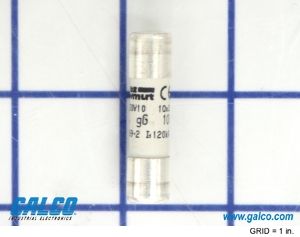FUSE, 10A, 500V, FAST ACTING; Voltage Rating VDC:500V; Voltage Rating VAC:500V; Fuse Current:10A; Blow Characteristic:-; Fuse Size Metric:10mm x 38mm; Fuse Size Imperial:13/32 x 1-1/2; Product Range:Class gG Series; Packaging:Each
