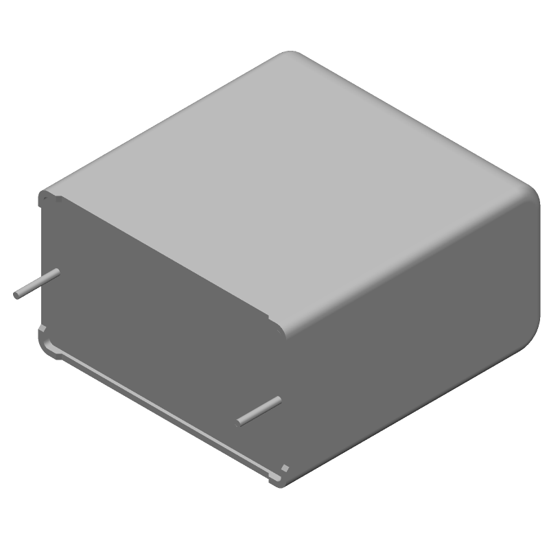 Cap Film 9uF 1100V PP 5% (42 X 24 X 44mm) Radial Wound 37.5mm 0.01 Ohm 105°C Automotive Bulk