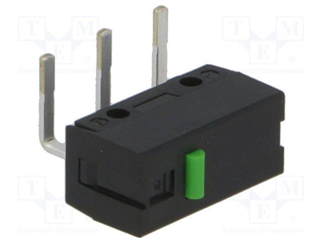 Switch Snap Action N.O. SPST Pin Plunger PC Pins 0.1A 6VDC 0.85N Thru-Hole