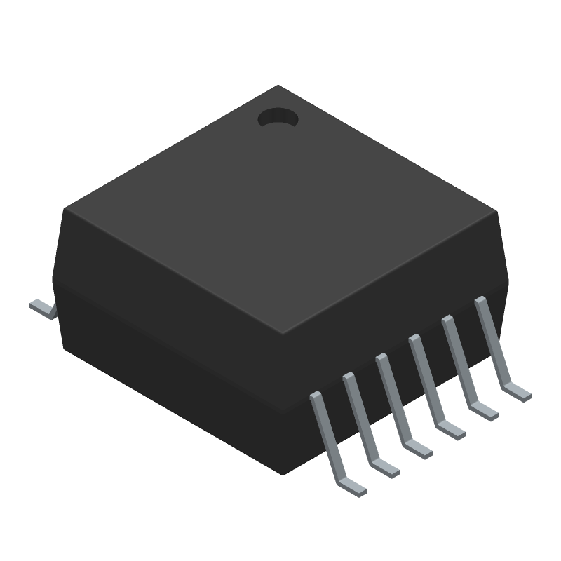Switching Transformer 1:10 0.018Ohm Prim. DCR 1.75Ohm Sec. DCR 12 Terminal Gull Wing SMD