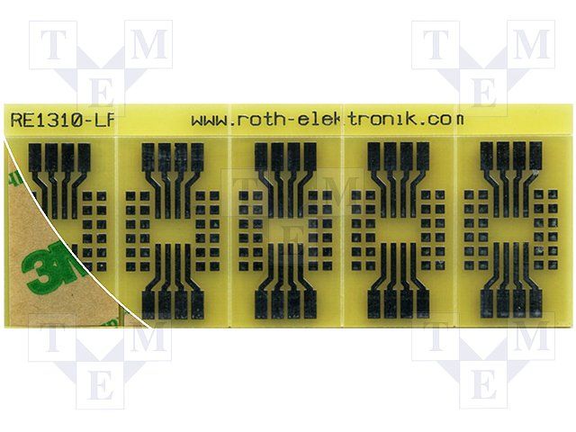 ROTH ELEKTRONIK         RE1310-LF             Adaptack, SM8, Epoxy Glass Composite, 0.8mm, 34.7mm x 88mm
