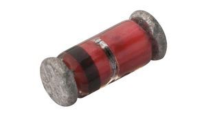 Configuration = Single / Peak Average Forward Current (If(AV)) mA = 200 / Reverse Repetitive Voltage Max. (Vrrm) V = 30 / Forward Voltage (Vf) mV = 400 / Reverse Current Max. uA = 2.3 / Peak Non-Repetitive Surge Current (Itsm) mA = 300 / Capacitance pF = 10 / Operating Temperature Min. °C = -65 / Operating Temperature Max. °C = 125 / Package Type = SOD-80C / Pins = 2 / Mounting Type = Surface Mount / MSL = Level-1 / Packaging = Tape & Reel / Thermal Resistance K/W = 320 / Reflow Temperature Max. °C = 260