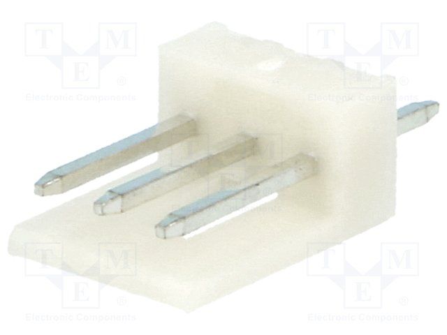 3 Pos 2.5mm Wire to Board HDR, Male Pin, 3.5A, 250V, Thru-Hole