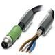 Cable Assembly, 5m 16AWG M12 Circular 4 POS PL