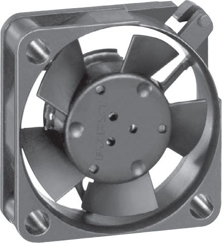 5VDC Axial Fan, 25x8mm, 9600RPM, 1.9CFM, Sleeve Bearing