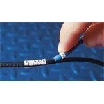 Cable Markers Polyoxymethylene White Bag