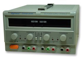 DIGIMESS         HY3003-3             POWER SUPPLY, 3CH, 30V, 3A, ADJUSTABLE
