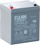 Lead-acid battery 12 V 5 Ah, 12FGHL22, Fiamm