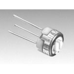 1kR Cermet Trimmer Resistor, 10% Tol, 0.5W, 1 Turn, Thru-Hole