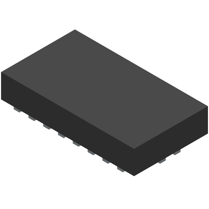 8-Bit Bus Transceiver, 1.4-3.6V, 20-Pin PQCC