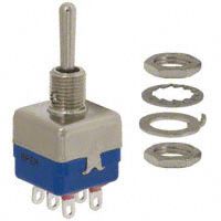 Switch Toggle ON OFF Mom DPDT Round Lever Solder Lug 4A 250VAC 30VDC Panel Mount with Threads