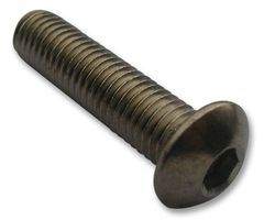 SCREW SOCKET, BUTT, S/S, A2, M3X10, PACK100; Thread Size - Imperial: -; Metric: M3; Screw Length: 10mm; Fastener...