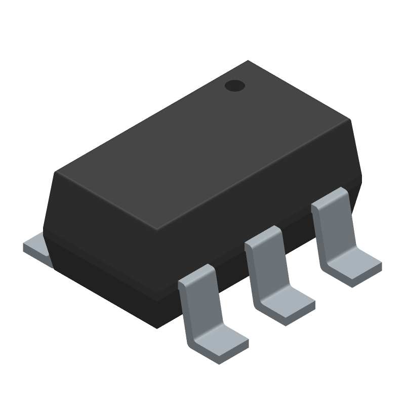 TVS Diode, 350W, 5V, Unidirectional, 4-Ch, SOT-23-6