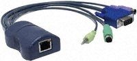 Adder Female RJ-45 to Mini-Phone 3.5 mm, PS/2, VGA (Out) KVM Mixed Cable Assembly