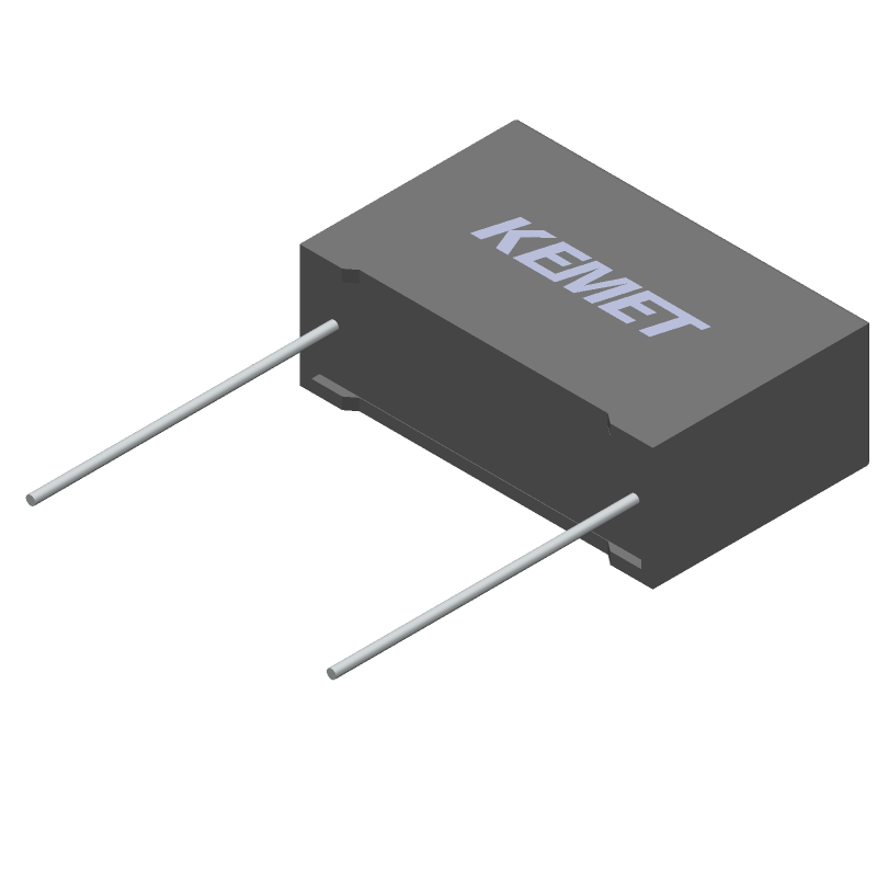 1uF 560V DC PP Film Capacitor, Radial, Through Hole