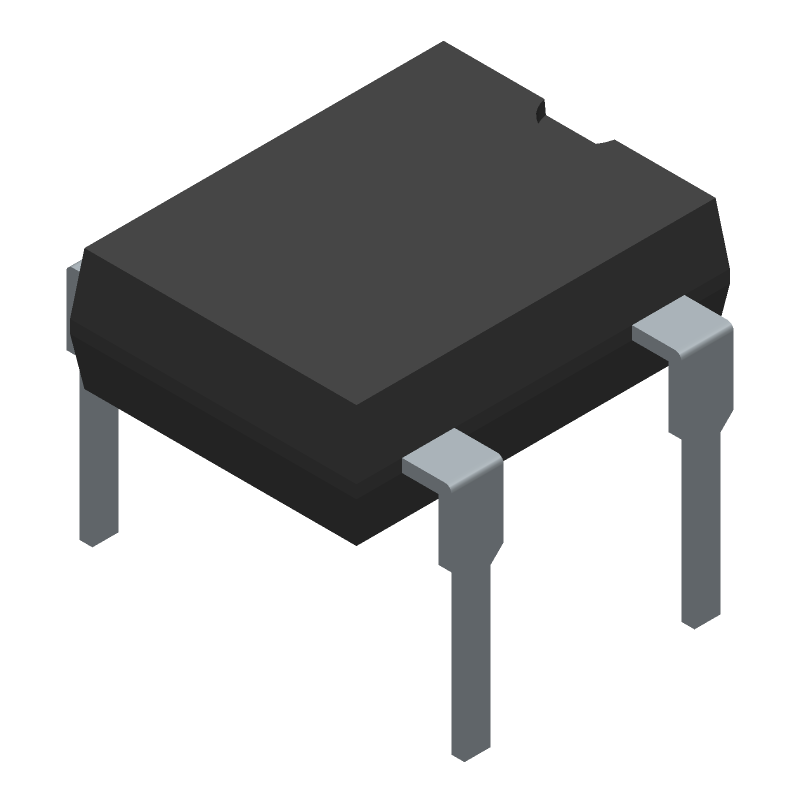 1A 100V Bridge Rectifier Diode, Through Hole