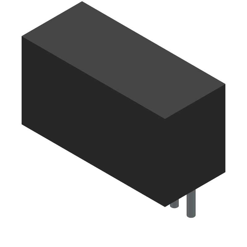 2-Output DC-DC Converter, 3W, 18-36V In, SIP-7