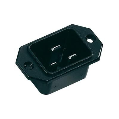 IEC connector C20 Plug, vertical mount Total number of pins: 3 16 A Black K & B 42R083121150 1 pc(s)