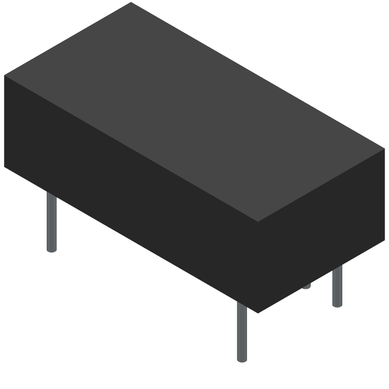 2-Output DC/DC Converter, 1W, 15V/-15V, 33mA, DIP