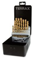 TERRAX         A 250 215 T             SET, TWIST DRILL, N-HSS-TIN, 25PC