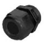 Strain Relief Dome Fitting 0.83in Female/Male Nylon