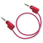 Red 10A 300V Banana to Banana Test Lead, 12"