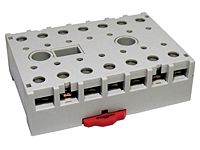 Socket,  Relay;  14;  DIN/Panel;  600 V;  10A;  UL Recognized,  CSA Certified