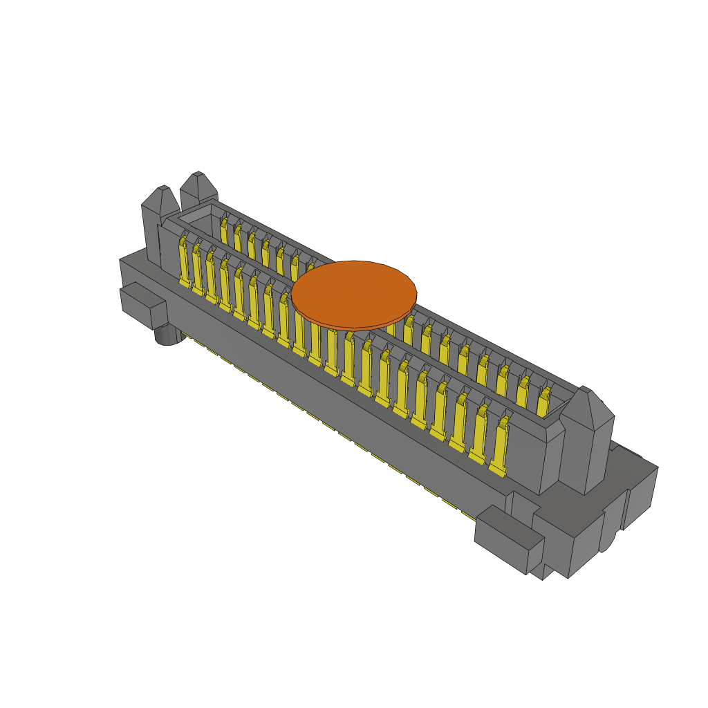 80-Contact RCP Open Pin Field Array Connector