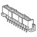 Rectangular Connector, 6 Pos, 7.5A, 600V, Solder, Thru-Hole, Male Pin