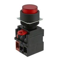 Switch Push Button N.C. DPST Round Button 10A 440VAC 380VDC Alternate Contact Screw Panel Mount