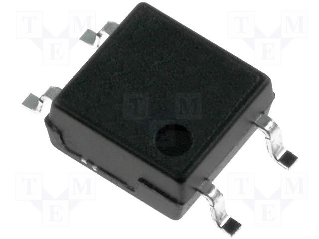 Solid State Relay 50mA 1.5V DC-IN 0.1A 400V AC/DC-OUT 4-Pin SOP Tube
