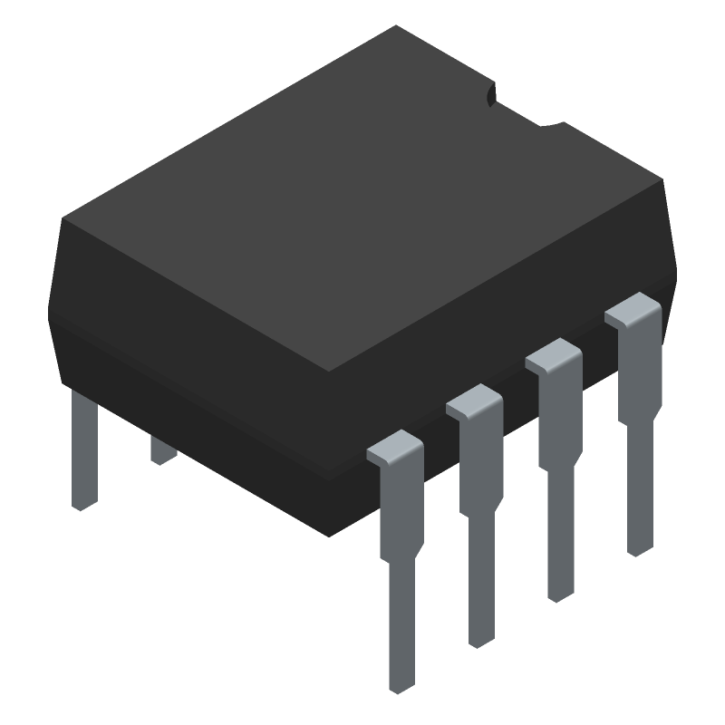 5kV Logic Output Optocoupler, 1-Ch, Push-Pull, SMD