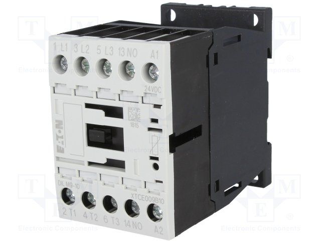 EATON MOELLER   DILM9-10(24VDC)   4KWContactor with 1N0 Aux