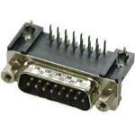 Conn D-Subminiature PIN 9 POS 1.37mm Solder RA Thru-Hole 9 Terminal 1 Port