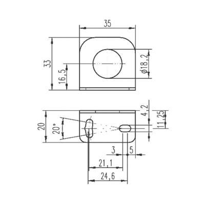 Leuze Electronic 50113548 BT D18M.5