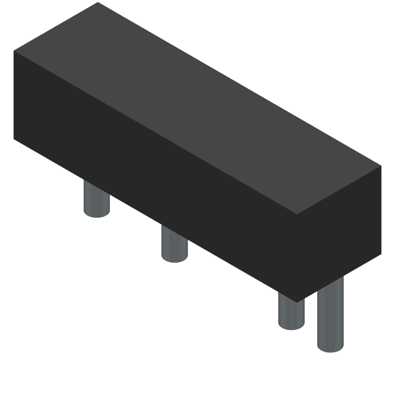 Solid State Relay 50mA 1.4V DC-IN 6.4A 240V AC-OUT 4-Pin SIP