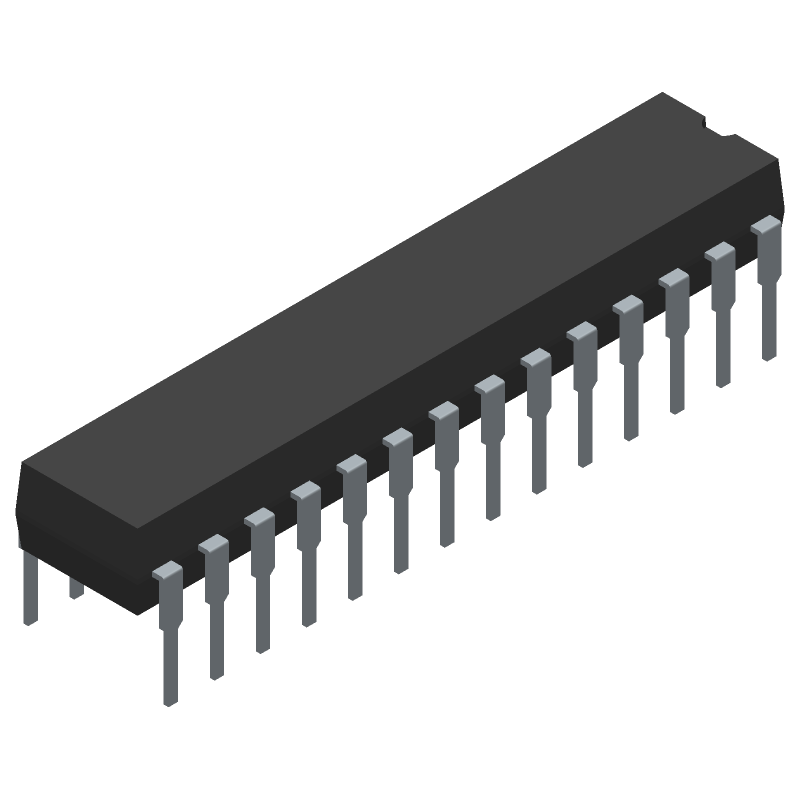 16-Ch LED Driver, 30MHz, 17V Out, PDIP