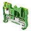 Conn Ground Modular Terminal Block F 1 POS T DIN Rail
