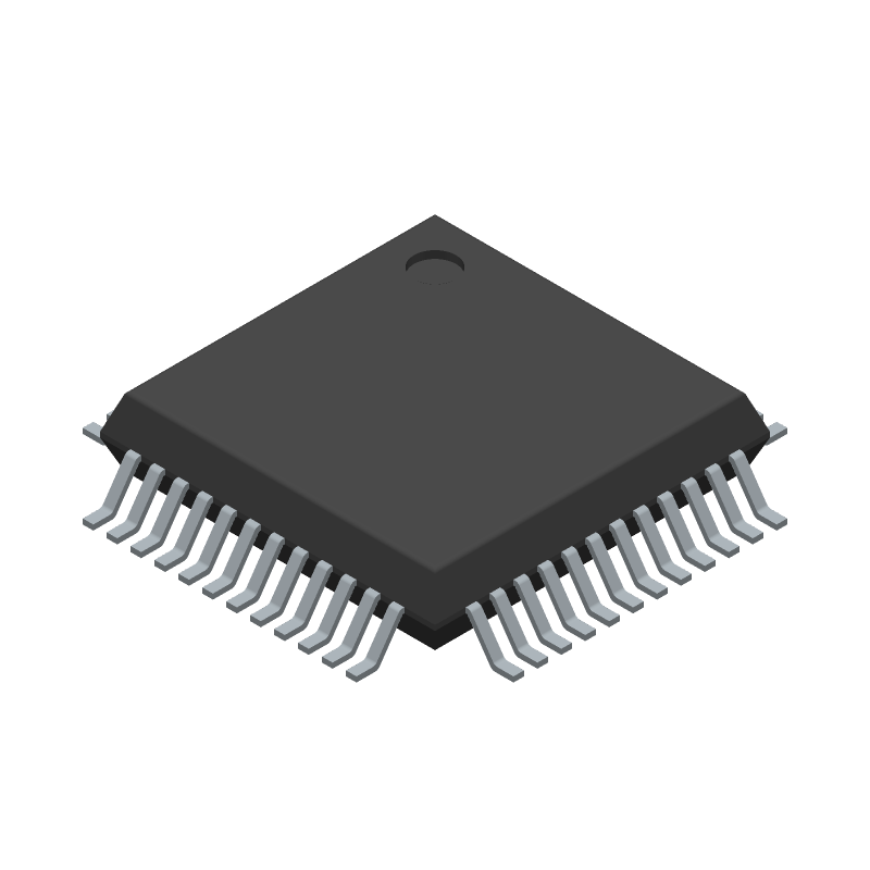 Brushless DC Motor Controller, PQFP48, LEAD FREE, MS-026BBCHD, LQFP-48