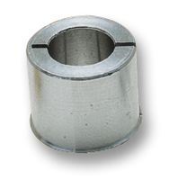 BORE ADAPTOR, 1/2, PK2; Length:10.7mm; Material:Brass; Bore Diameter Nom:-; SVHC:No SVHC (17-Dec-2014); Bore Diameter:6mm; Bore Diameter Max:12.7mm; Bore Diameter Min:6mm