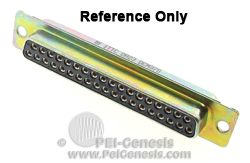 CONN D-SUB RCPT 37POS R/A SOLDER