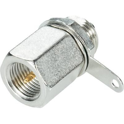 FME connector Plug, vertical mount 50 Ω BKL Electronic 412062 1 pc(s)