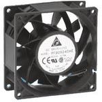 DC Fan Axial Ball Bearing 24V 14V to 26.4V 175.03CFM 66.5dB 92 X 92 X 38mm