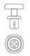 Screws & Fasteners .102 DIA X .200 Snap Rivet