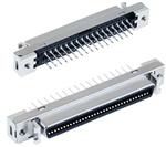 40 Pos SCSI Connector, 2.54mm Pitch, Female, Straight, Solder, Thru-Hole