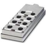 Sensor/actuator box, Connection method: M12 female connector