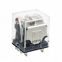 24VDC 10A 3PDT Power Relay, Plug-In, 250VAC