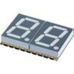 2 Digit 0.56" Yellow CC Segmented LED Display, 20-Pin DIP SMD